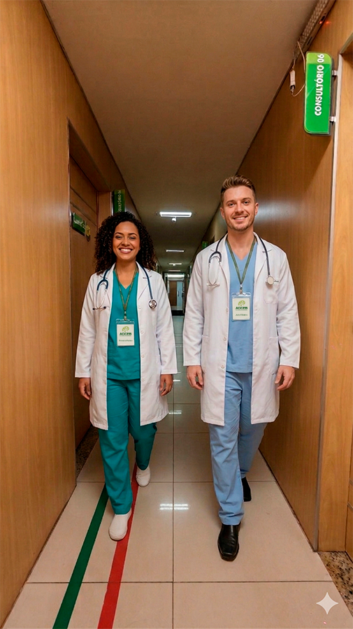 Equipe médica ACCEB